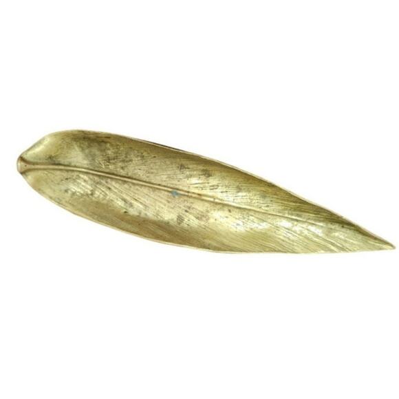 Brass 1948 butterfly bush dish - Picture 1 of 3